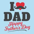 Fathers Day emoji & stickers iOS Icon