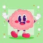 Brainy Brain Activity Stickers iOS Icon