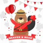 The Beaver and Bear Emojis iOS Icon