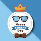 Happy Father's Day Emoji iOS Icon