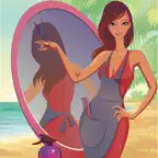 Beach Hair Makeup Salon iOS Icon