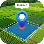 GPS Fields & Land Area Measure iOS Icon