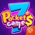 Pocket7Games: Win Cash iOS Icon