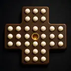 Solo 33 - Peg Solitaire iOS Icon