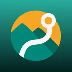 Climb Around Climbing Topo Icon