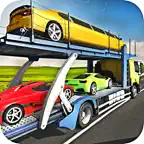 Car Transporter Cargo Truck iOS Icon