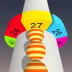 Helix Snake vs Twisty Block 3D iOS Icon