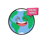 Flat Earth World Stickers iOS Icon