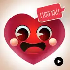Animated Heartman Emojis iOS Icon