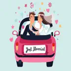Lifetime Wedding Stickers iOS Icon