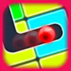 Classic Neon Slide Puzzle Game iOS Icon