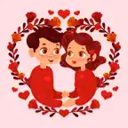 Just Romantic Stickers Pack iOS Icon