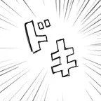 Manga Sound Effects Stickers iOS Icon