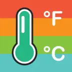 Temperature and weather icon