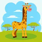 Mutant Giraffes Animated Emoji iOS Icon