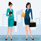 Girls Daily Activity Emojis iOS Icon