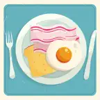 Food n Breakfast Stickers iOS Icon