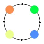 Dot - Aline Same Color Dots iOS Icon