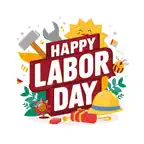 Labor Day Stickers Pack! iOS Icon