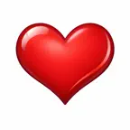 Hearts stickers and emoji Love iOS Icon