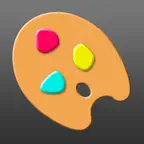 Real Paint mixing tools icon