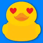 Yellow Rubber Duck Stickers iOS Icon