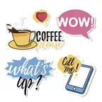 Social Network Stickers iOS Icon