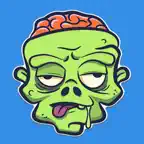 Zombie Emoji Stickers for text iOS Icon