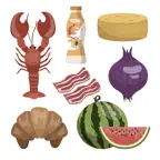 All Foods Stickers iOS Icon