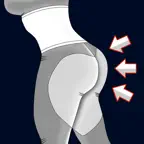 Butt Legs Workout for Buttocks Icon