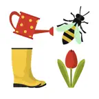 100 Gardening Stickers iOS Icon