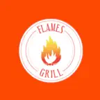 Flames Grill. iOS Icon