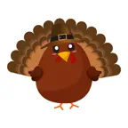 Happy Thanksgiving Day Gobble iOS Icon