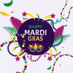 Mardi Gras Carnival Stickers iOS Icon