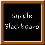 Simple Blackboard iOS Icon