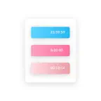Rainbow Countdown iOS Icon