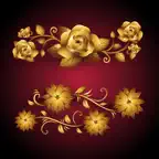 Variety of Rose Stickers iOS Icon