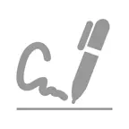 Biometric Signature Icon