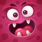 Crazy Monster Stickers iOS Icon