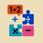 COMath: Math Practice Puzzles iOS Icon