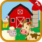 Farm Animals Sounds Kids Games iOS Icon