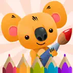 Coloring for Kids with Koala iOS Icon