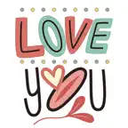 Love You Sticker Pack iOS Icon