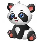 Kawaii Panda Stickers Pack iOS Icon