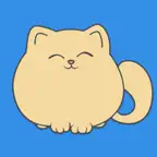 Cute Cat top emoji & stickers iOS Icon