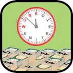Overtime Calculator 2.0 iOS Icon