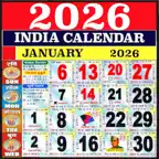 2026 Calendar iOS Icon