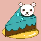 Pixel Cake Wonder Art Stickers iOS Icon
