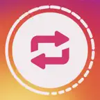 Repostly InSaver Story Repost iOS Icon