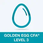 Golden Egg CFA® Exam Level 3 iOS Icon